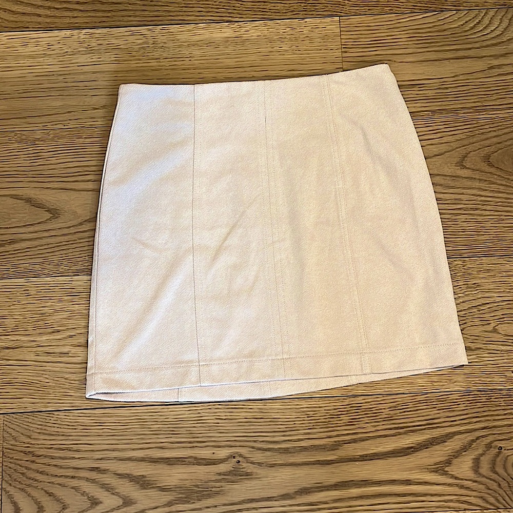 Light Pink Pencil Skirt